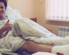 Настя Каменських стрибнула з парашутом відразу до лікарні