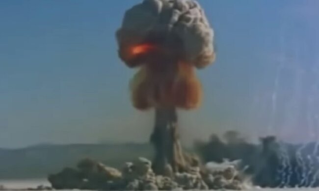 Ядерный взрыв. Фото: кадр с видео