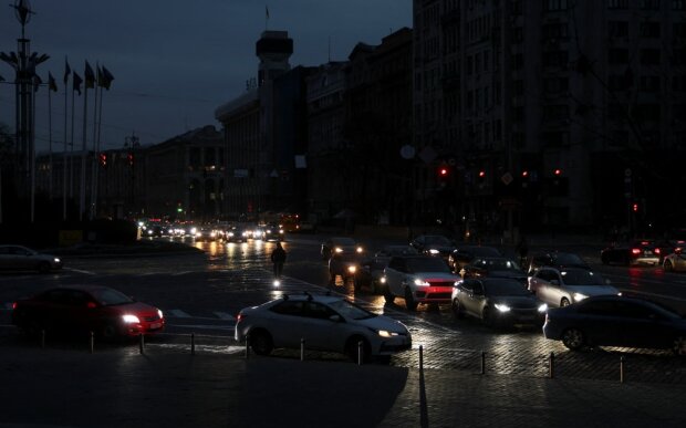 Киев без света, скриншот: YouTube