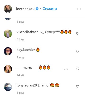 Коментарі,  instagram.com/levchenkou