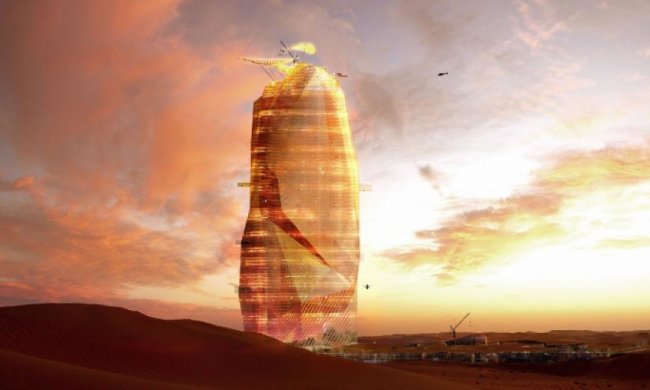 В Сахаре построят город-башню на альтернативных источниках энергии (фото)