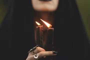 Черная магия, изображение из свободных источников