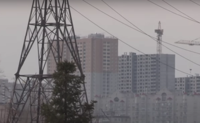 Відключення світла. Фото: скрін youtube