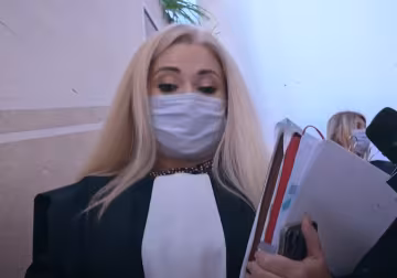 Скрін, відео YouTube суддя Івлєєва