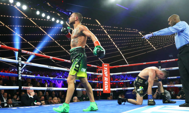 Василь Ломаченко переміг Хосе Педрасу і об'єднав пояси