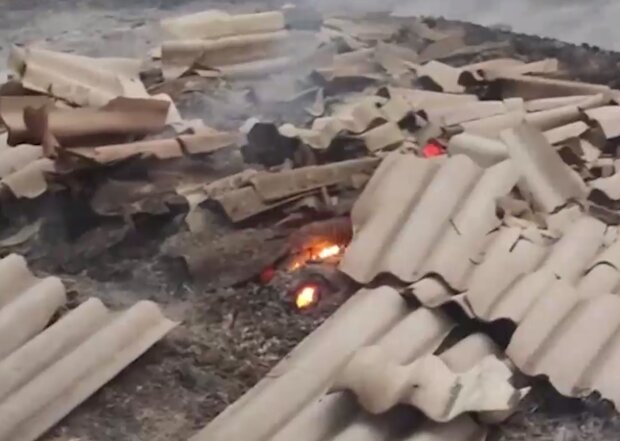 Лесные пожары в Якутии, кадр из видео