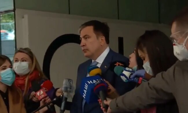 Михеил Саакашвили, скриншот: YouTube