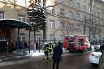 У Києві студенти стали заручниками палаючого університету