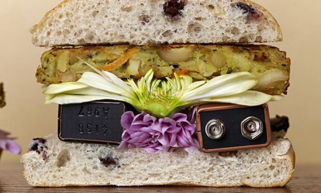 "Сигаретный салат" и "Бургер 9 вольт" - проект британского художника (фото)