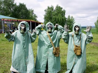 Противогаз помогает выжить в чадном помещении, proural.info