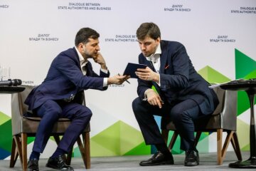 Володимир Зеленський і Олексій Гончарук, фото: Фокус
