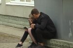Школьники, кадр из видео