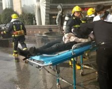 Опубліковані кадри моторошної пожежі в Китаї