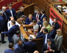 До зали Ради кинули гранату: опубліковано відео