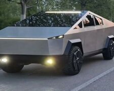 Tesla Cybertruck, скриншот