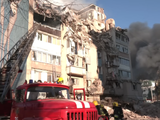 Наслідки атаки рф. Фото: скрін youtube