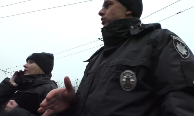 Поліція, скріншот: YouTube