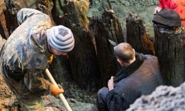 На Поштовій площі знайшли фортифікаційні споруди XVII століття