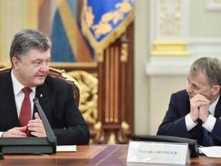 Петро Порошенко і Мустафа Джемілєв, фото: Укрінформ