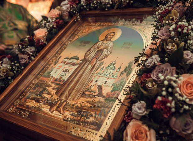 В столичном Десятинном монастыре верующие УПЦ почтили память киевского подвижника Иоанна Босого
