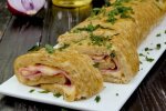 Рулет з картоплею та шинкою, фото cesmak