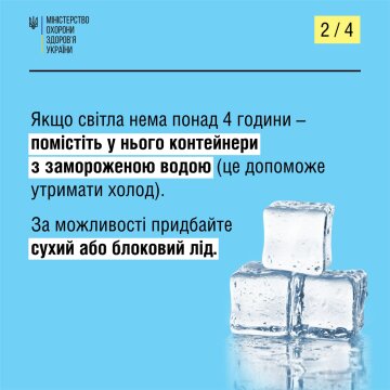 Правила зберігання продуктів, facebook.com/moz.ukr