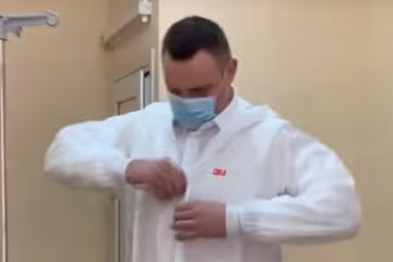 Кличко, скріншот з відео