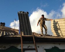 Боевики превращали в руины очередной мирный город Донбасса