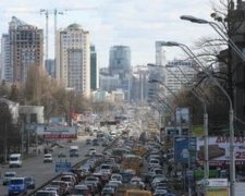 Из-за аварии в направлении Вышгорода образовалась километровая пробка