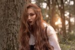 Дочь Оли Поляковой превратилась в гоголевскую панночку под звон колоколов: тот еще чертенок