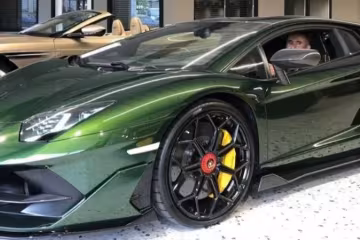 Накопали - найрідкісніший Lamborghini за 15 мільйонів засікли на батьківщині українських бурштинників