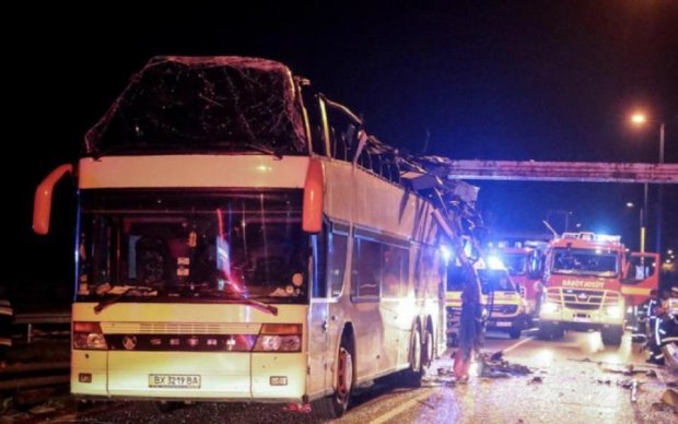 Автобус с украинцами разбился в Венгрии: данные о пострадавших и фото