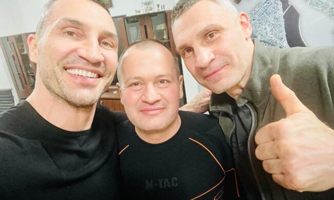 Артур Палатний, Віталій Кличко, Володимир Кличко