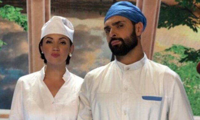 Цибульська та Козловський, скріншот з відео