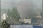 Взрыв в Мелитополе. Фото: скриншот Youtube