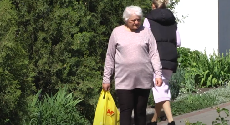 Пенсионерка. Фото: скрин youtube