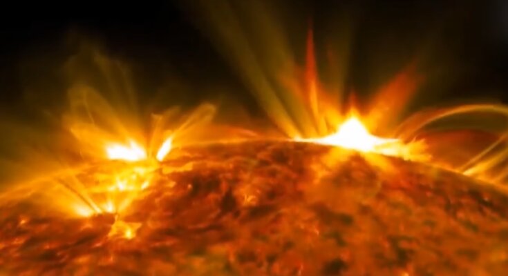 Магнитные бури, скриншот с видео