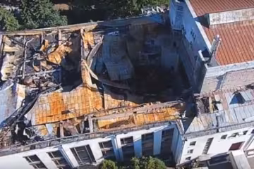 Актеры сняли ролик  об ужасном пожаре в Черкасском театре (видео)