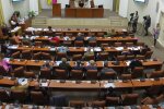 Депутаты Запорожского городского совета. Фото: скрин youtube