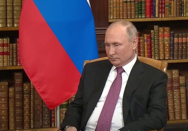 Владимир Путин, кадр из видео