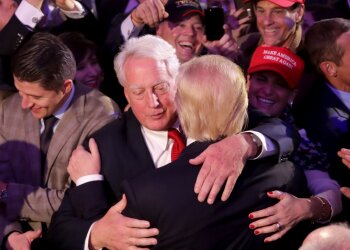 Дональд Трамп и Роберт Трамп, фото: gettyimages