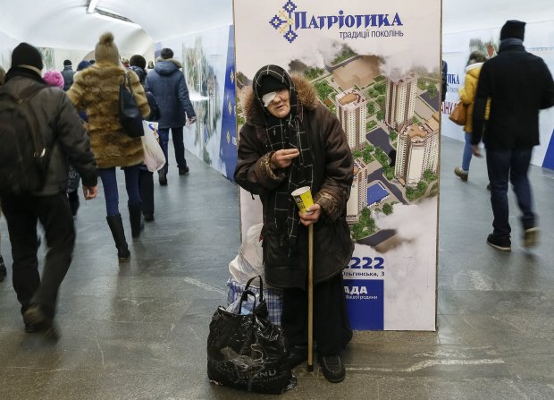 украинские пенсионеры остаются бедными