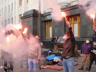 Мітинг, фото: скріншот з відео