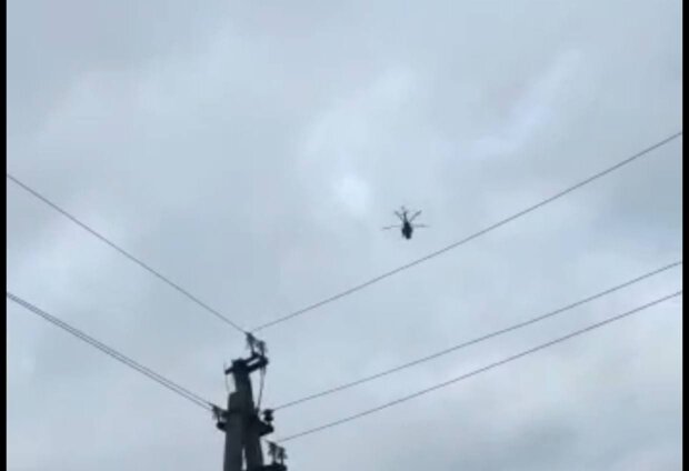 Вертоліт / скріншот з відео