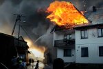 Пожежа в польському селищі Нова Бяла, скріншот: YouTube