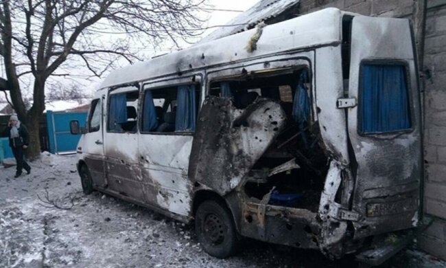 Копы показали разрушения Авдеевки