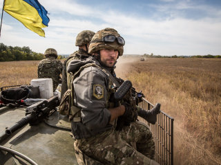 украинские военные