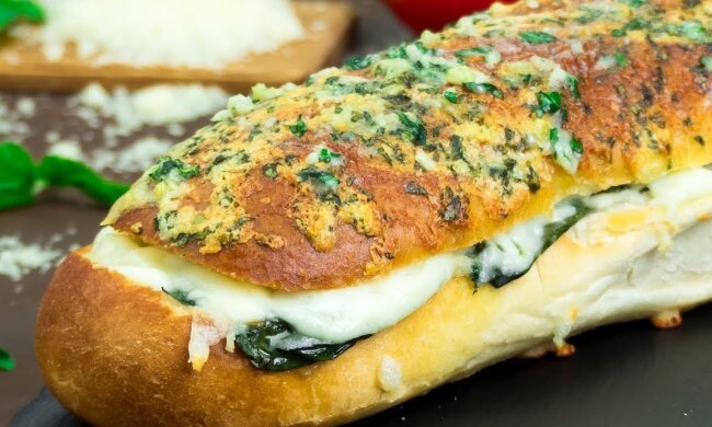 Фаршированный батон, кадр из видео