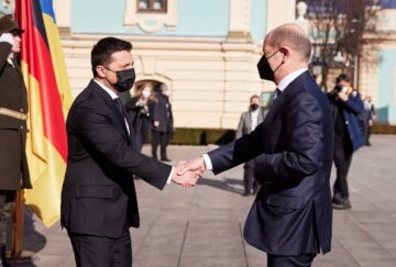 Володимир Зеленський, Олаф Шольц. Фото: Офіс президента