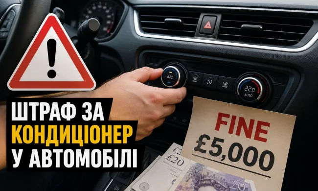 Кондиціонер в автомобілі: за що можуть оштрафувати водія